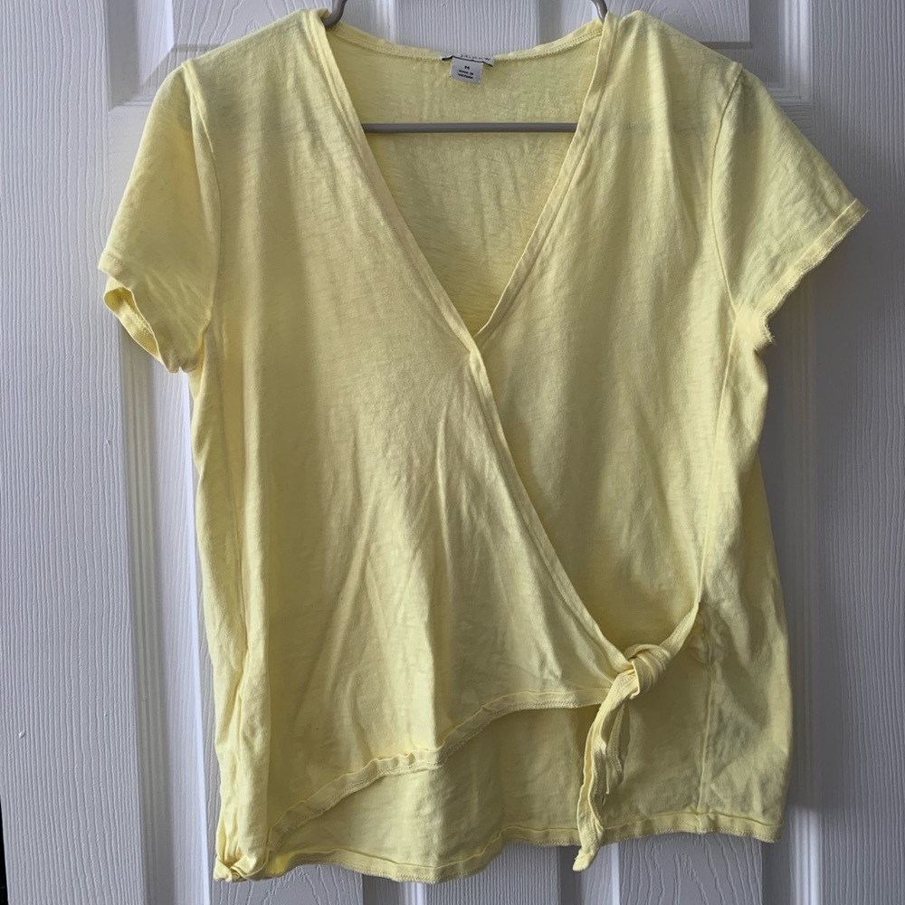 3/$12 Faux wrap top